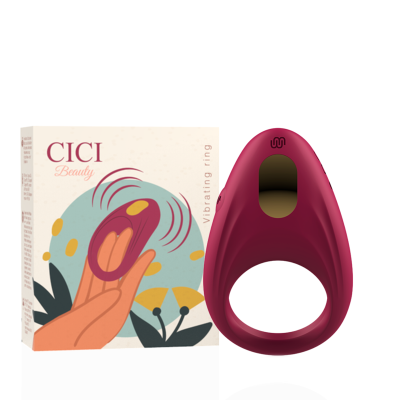 CICI BEAUTY - PREMIUM-VIBRATIONSRING AUS SILIKON