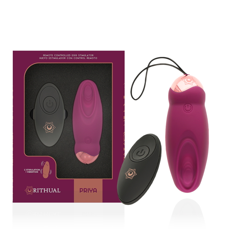 RITHUAL - PRIYA EGG REMOTE CONTROL G-SPOT + VIBRATION