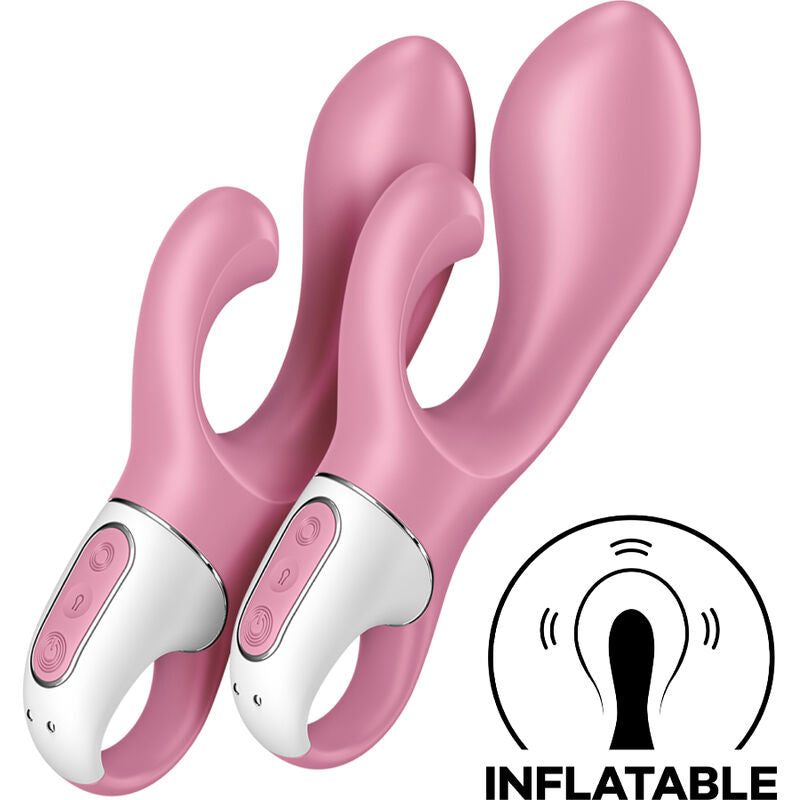 SATISFYER - POMPA ARIA CONIGLIETTO 2 ROSA