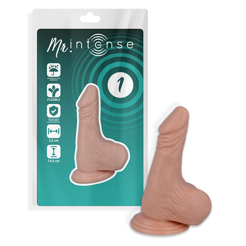 MR INTENSE - 1 REALISTISCHER SCHWANZ 14,6 CM -O- 3,5 CM