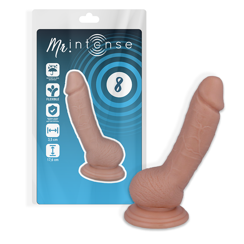 MR INTENSE - 8 REALISTISCHER SCHWANZ 17,6 CM -O- 3,5 CM