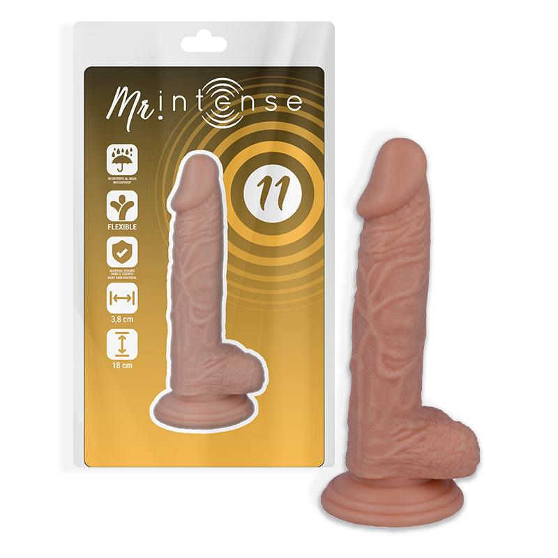 MR INTENSE - 11 CAZZI REALISTICI 18 CM -O- 3,8 CM