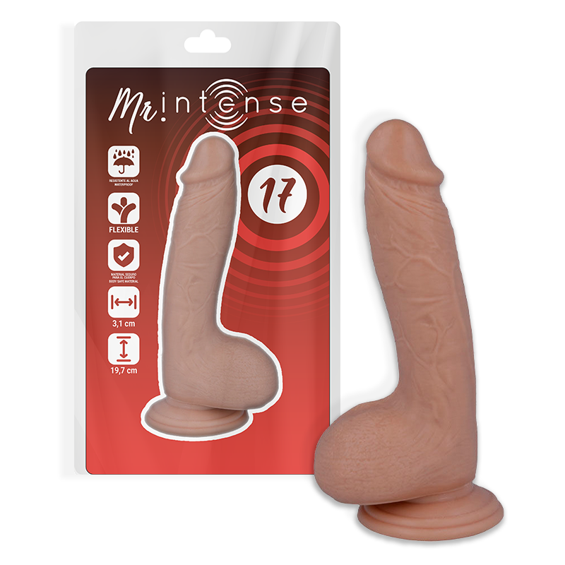 MR INTENSE - 17 REALISTISCHER SCHWANZ 19,7 CM -O- 4,1 CM