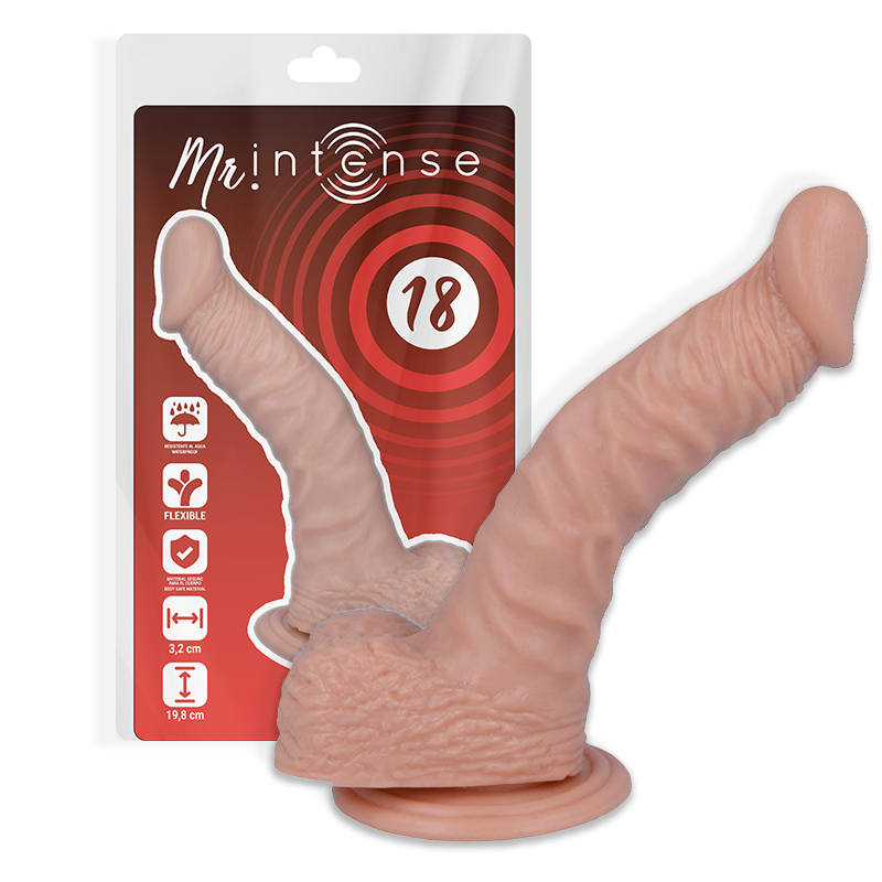 MR INTENSE - 18 REALISTISCHER SCHWANZ 19,8 CM -O- 3,2 CM