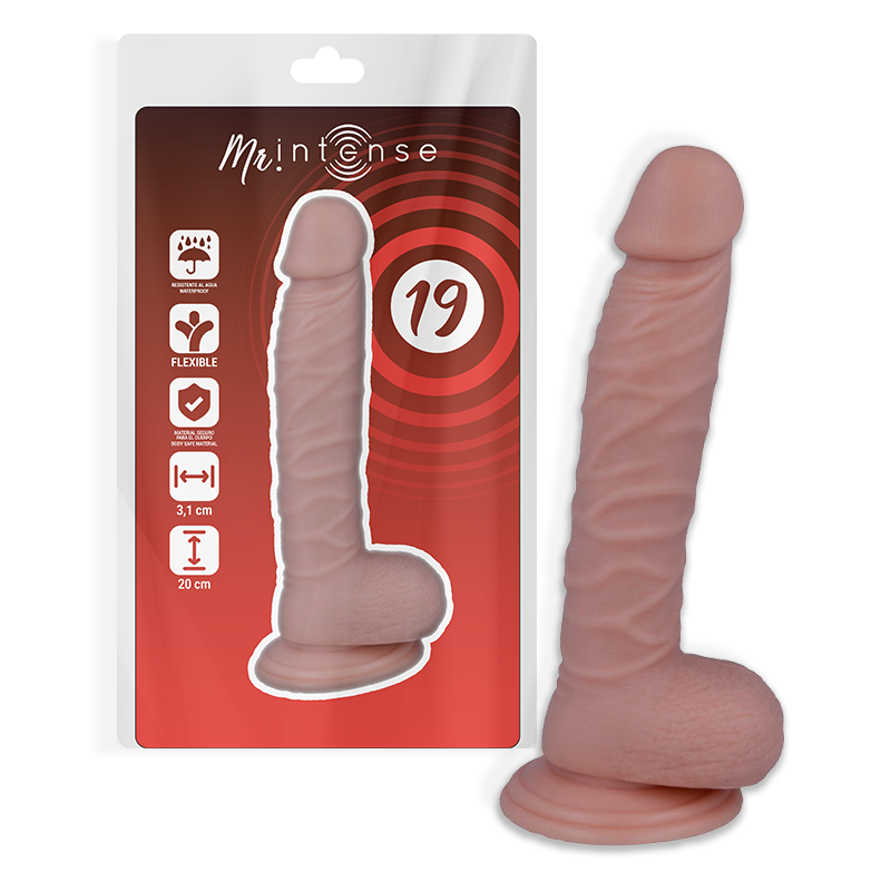 MR INTENSE - 19 CAZZO REALISTICO 20 CM -O- 3.1 CM