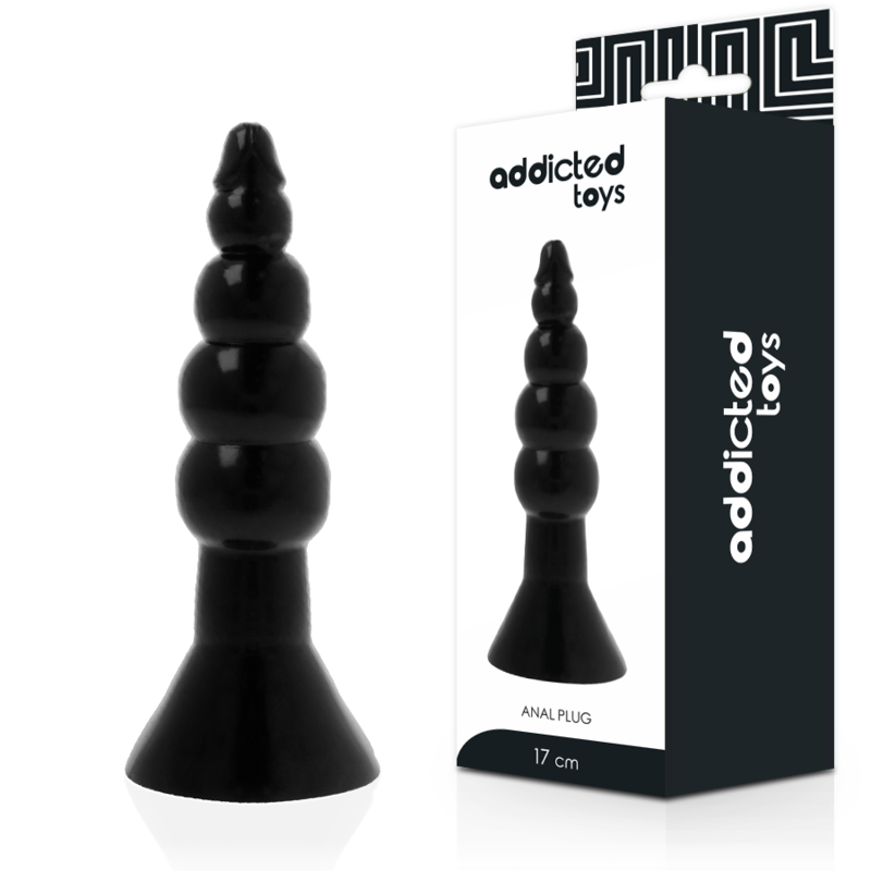 ADDICTED TOYS - ANALSTECKER 17 CM SCHWARZ