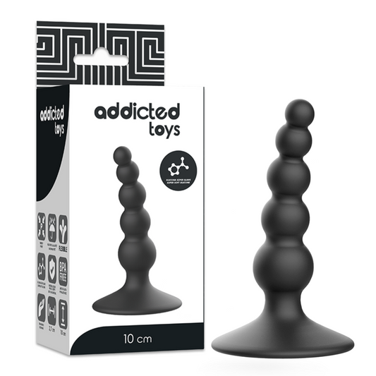 ADDICTED TOYS - ANAL SEXUAL PLUG 10 CM SCHWARZ