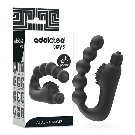 ADDICTED TOYS - ANAL MASSAGER PROSTATISCH MIT VIBRATION