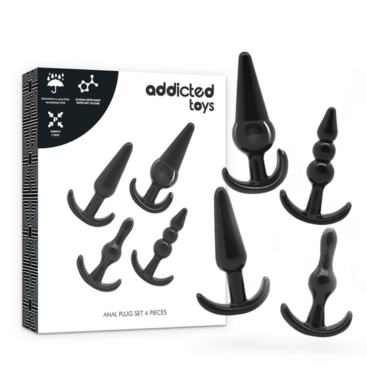 ADDICTED TOYS - SET MIT 4 ANALSTECKER