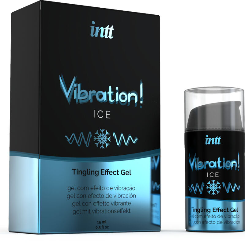 INTT - KRAFTVOLLES VIBRATIONSGEL FÜR INTIMSTIMULANTEN MIT O-EFFEKT 15 ML