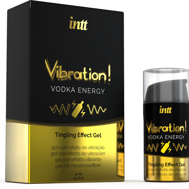 INTT - POTENTE GEL LIQUIDO STIMOLANTE INTIMO VIBRANTE VODKA 15ML