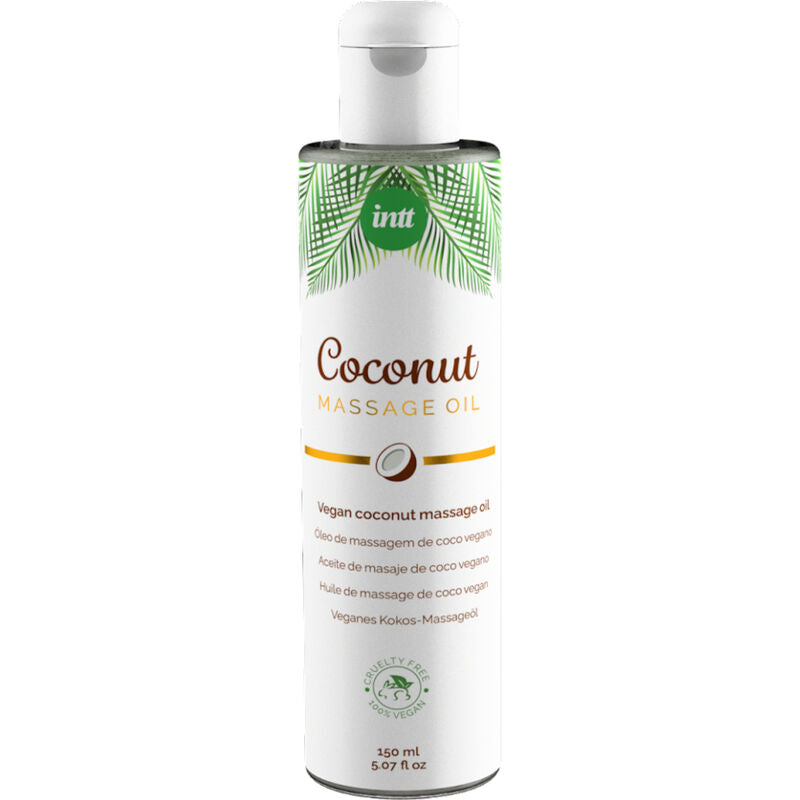 INTT - OLIO DA MASSAGGIO DOLCE VEGANO AL RILASSANTE AROMA DI COCCO