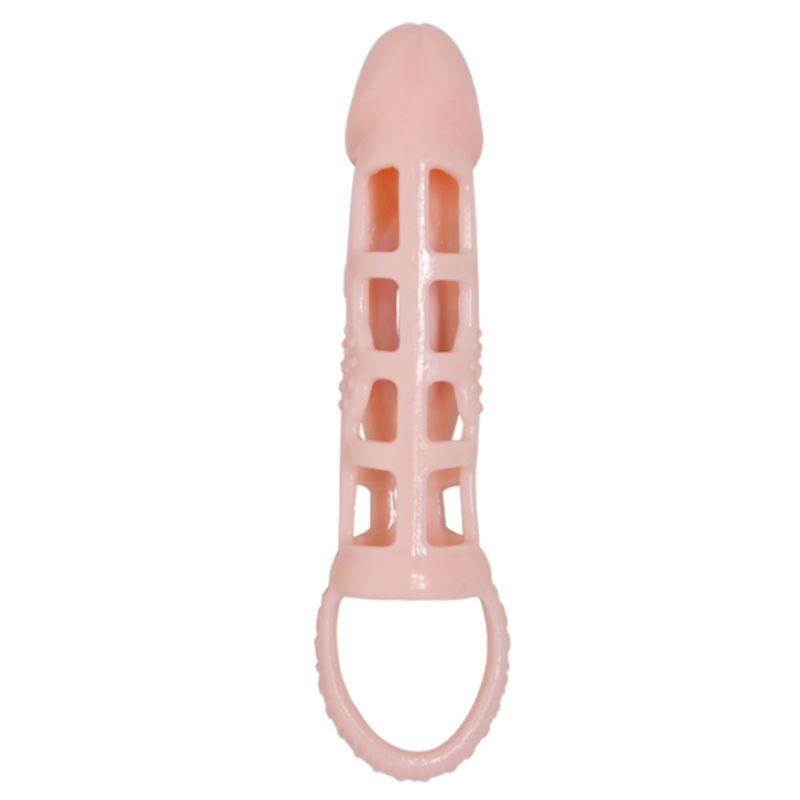 PRETTY LOVE - HARRISON PENIS EXTENDER COVER MIT VIBRATION UND GURT 13,5 CM