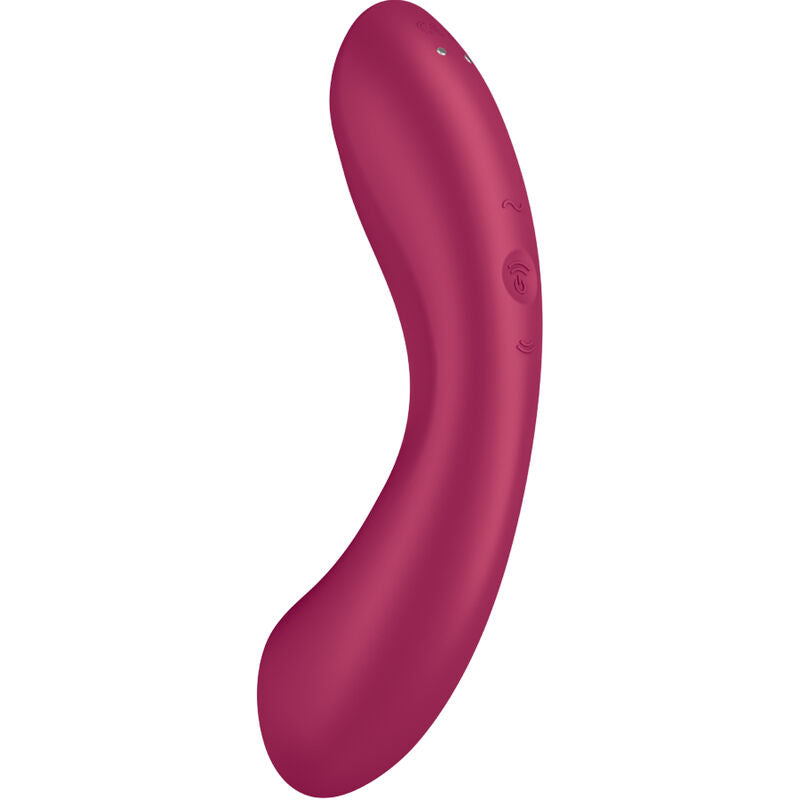 SATISFYER - CURVA TRINITY 1 AIR PULSE VIBRAZIONE ROSSO