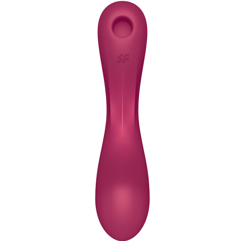 SATISFYER - CURVA TRINITY 1 AIR PULSE VIBRAZIONE ROSSO