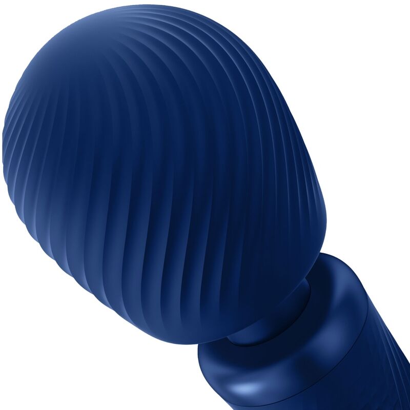 FUN FACTORY - BACCHETTA RUMBLE VIBRANTE PESATA RICARICABILE IN SILICONE VIM BLU NOTTE