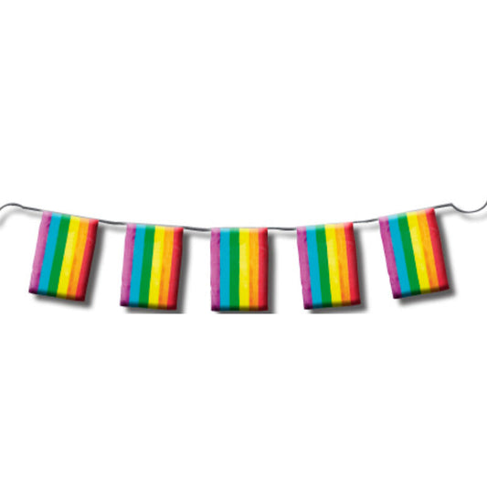 PRIDE - LGBT FLAG STRIP 10 METERS.