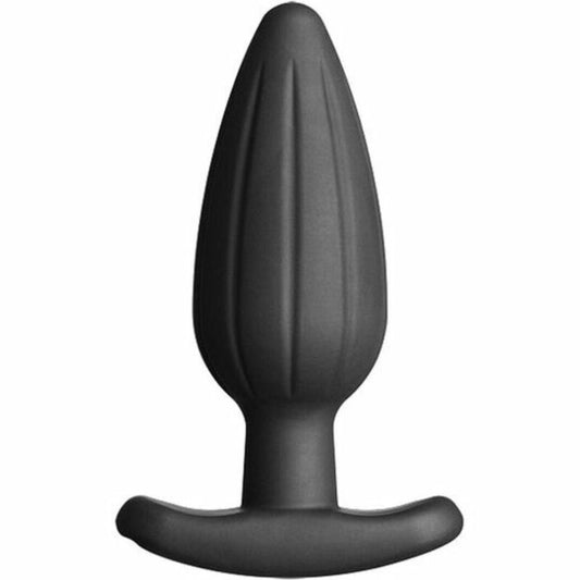 ELECTRASTIM - SILICONE NERO ROCKER BUTT PLUG GRANDE