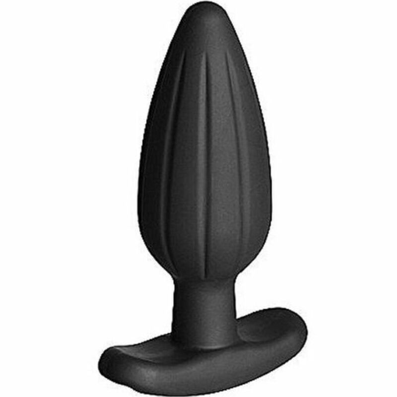 ELECTRASTIM - SILICONE NERO ROCKER BUTT PLUG GRANDE