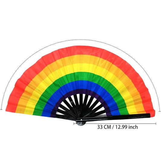 PRIDE - LGTB HAND CRAFTED LARGE FAN