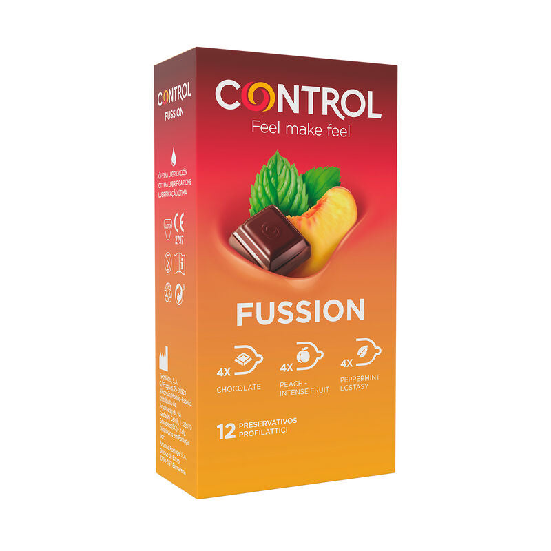 CONTROL - FUSSION CONDOMS 12 UNITÀ