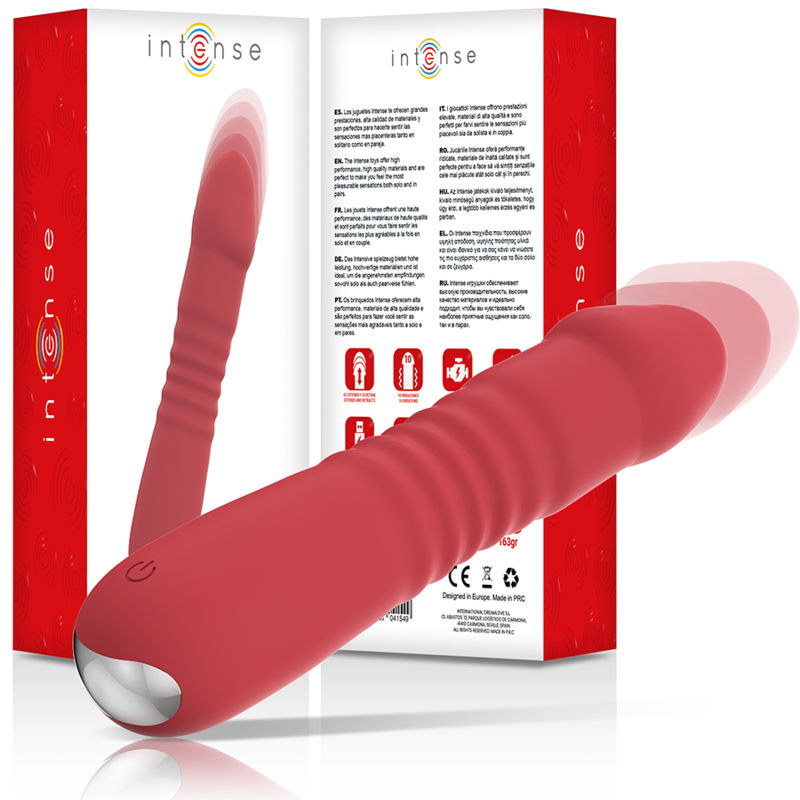 INTENSO - JUNI UP &amp; DOWN 10 VIBRAZIONI ROSSE