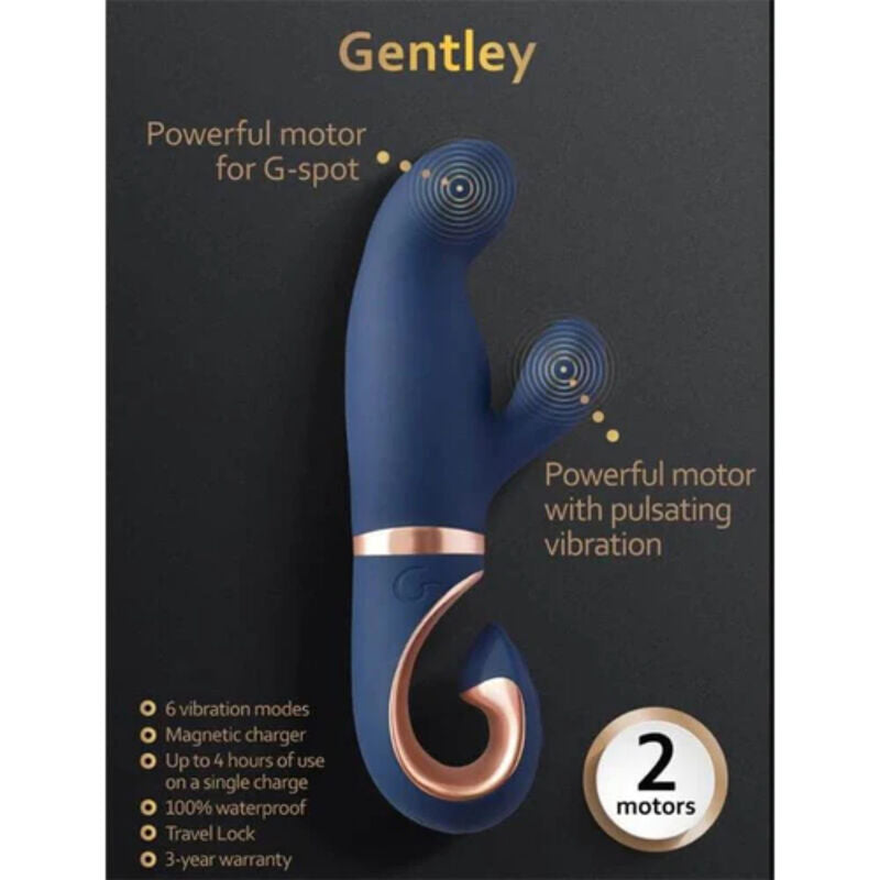 G-VIBE - SANFTER G-SPOT-VIBE KARIBIKBLAU