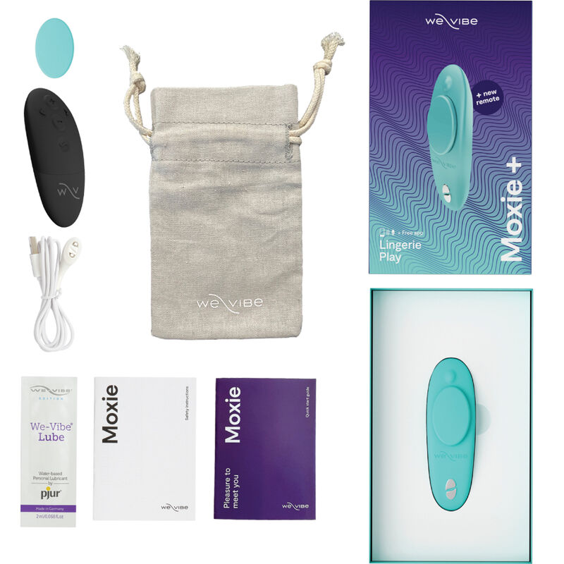 WE-VIBE - MOXIE + AQUA KLITORALVIBRATOR