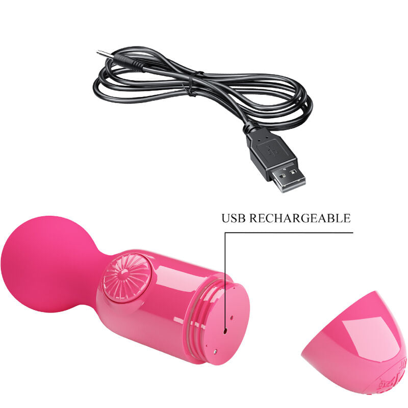 PRETTY LOVE - MAGENTA MINI-MASSAGER FÜR PERSONEN