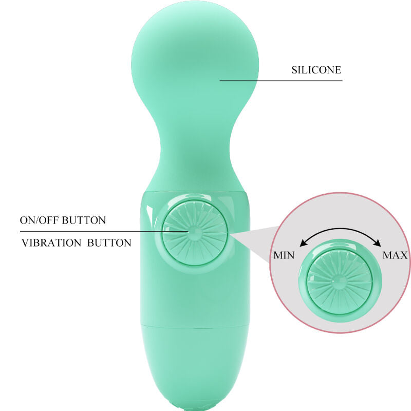 PRETTY LOVE - GRÜNER MINI-MASSAGER