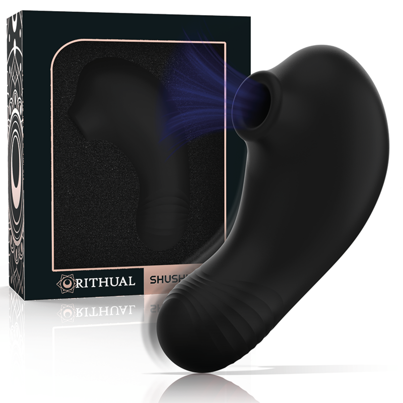 RITHUAL - SHUSHU PRO POCKET KLITORIS-STIMULATOR 2 LEISTUNGSSTARKE DÜSENMOTOREN