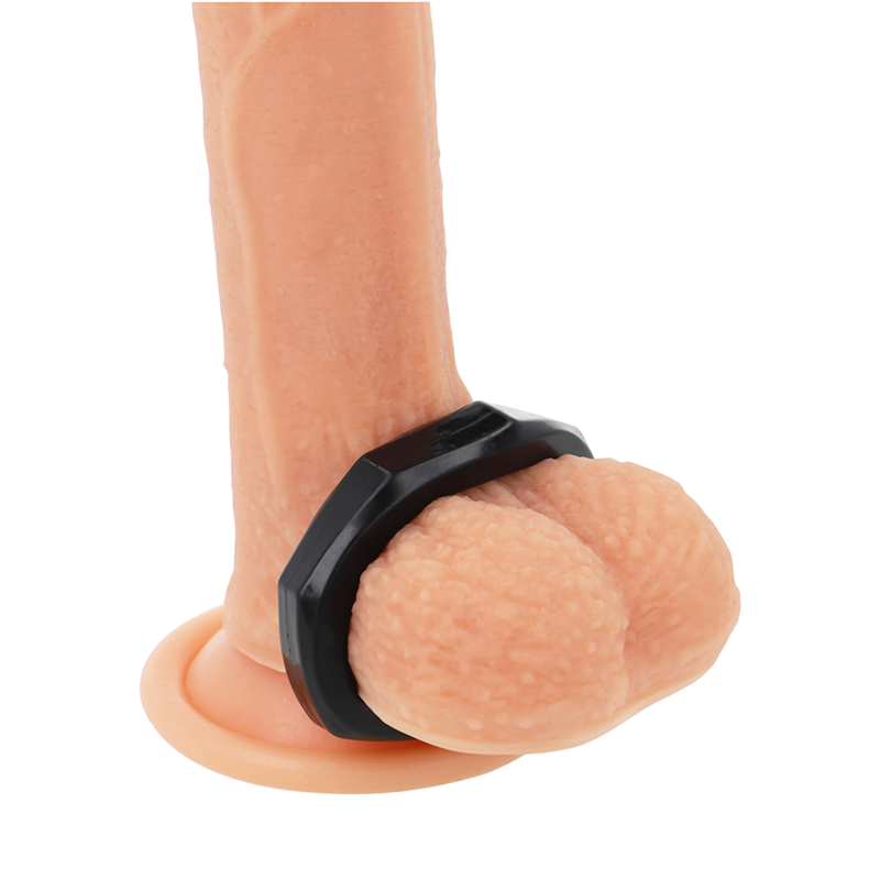 POWERING - SUPER FLEXIBLE AND RESISTANT PENIS RING 5CM PR10 BLACK