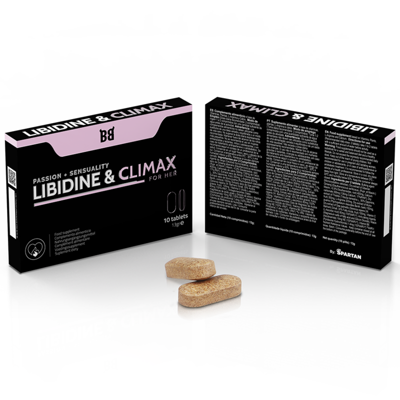 BLACK BULL - AUMENTO DELLA LIBIDINA E DEL CLIMAX L BIDO PER LE DONNE 10 CAPSULE