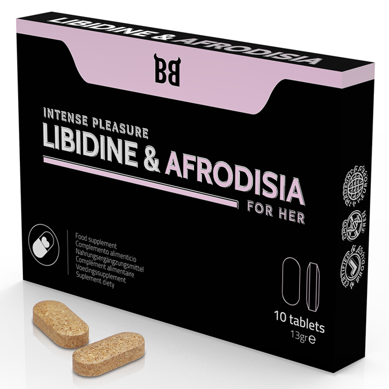 BLACK BULL - LIBIDINE &amp; AFRODISIA PIACERE INTENSO PER LEI 10 COMPRESSE