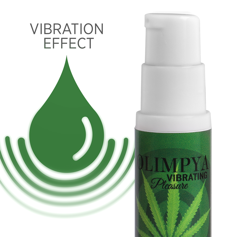 OLIMPYA – VIBRIERENDES VERGNÜGEN EXTRA SATIVA CANNABIS