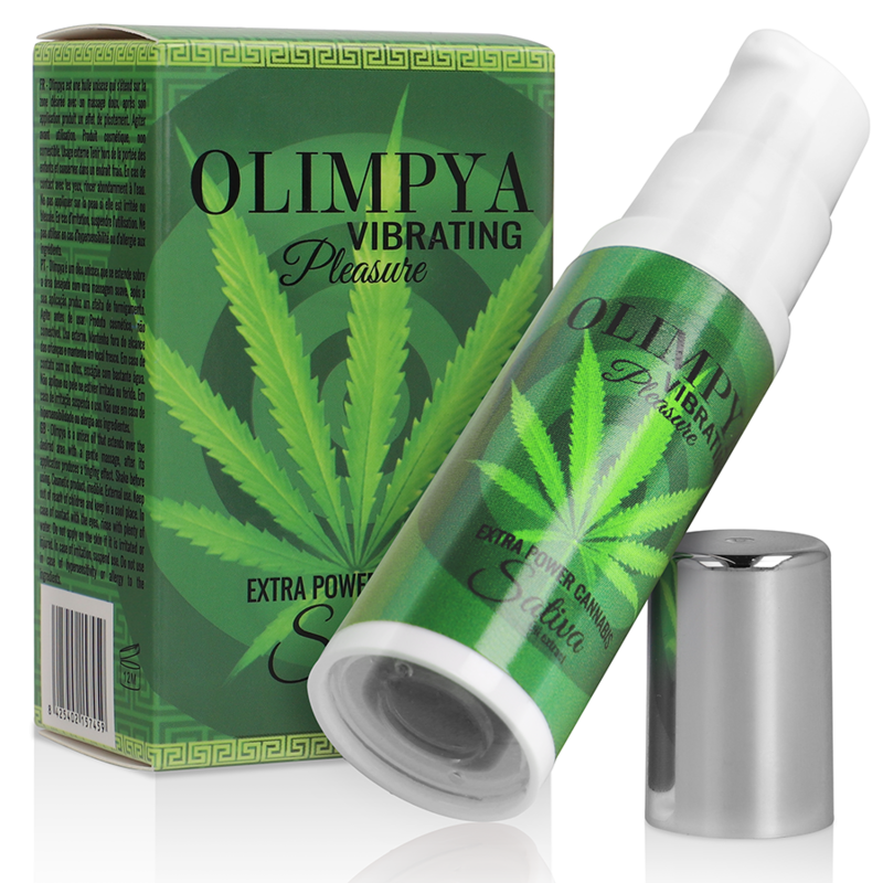 OLIMPYA – VIBRIERENDES VERGNÜGEN EXTRA SATIVA CANNABIS