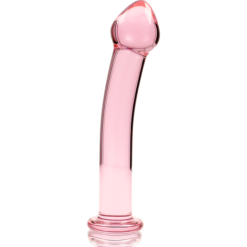 SERIE NEBULA BY IBIZA - MODELLO 11 DILDO VETRO BOROSILICATO TRASPARENTE 16 CM -O- 3 CM