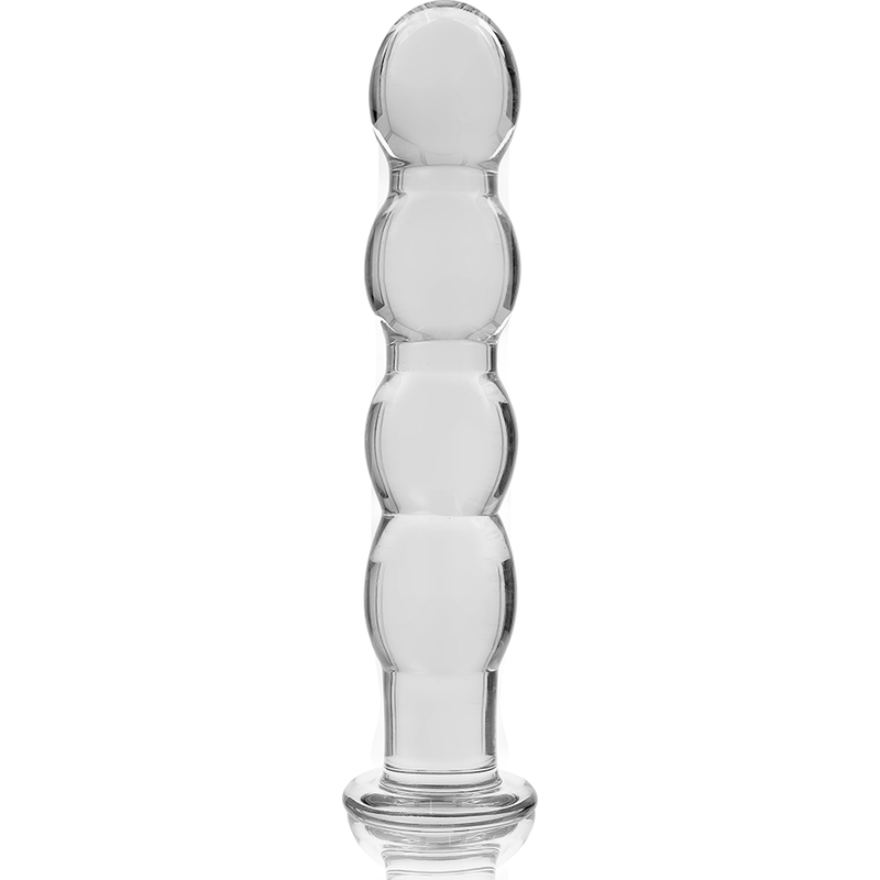 NEBULA SERIE VON IBIZA - MODELL 10 DILDO BOROSILIKATGLAS KLAR 16,5 CM -O- 3,5 CM