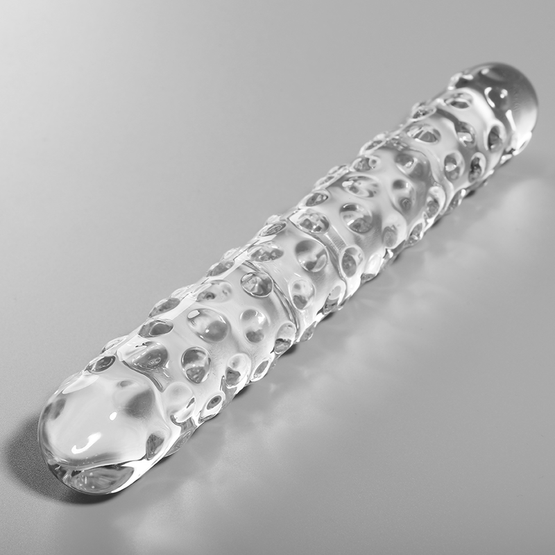 NEBULA SERIE VON IBIZA - MODELL 15 DILDO BOROSILIKATGLAS KLAR 18,5 CM -O- 3 CM