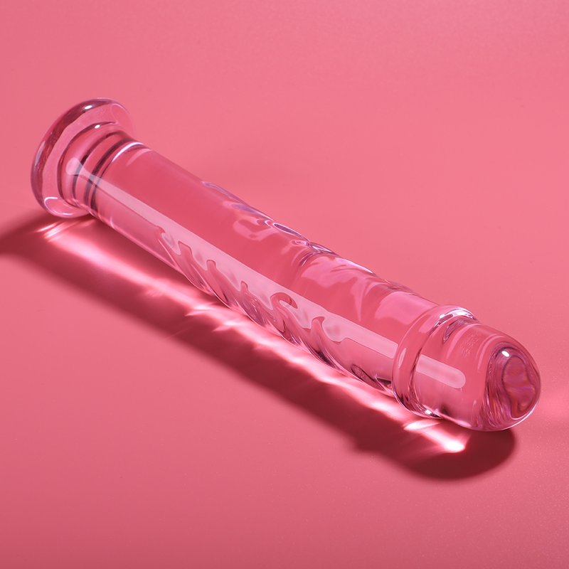 SERIE NEBULA BY IBIZA - MODELLO 16 DILDO VETRO BOROSILICATO TRASPARENTE 18,5 CM -O- 3 CM