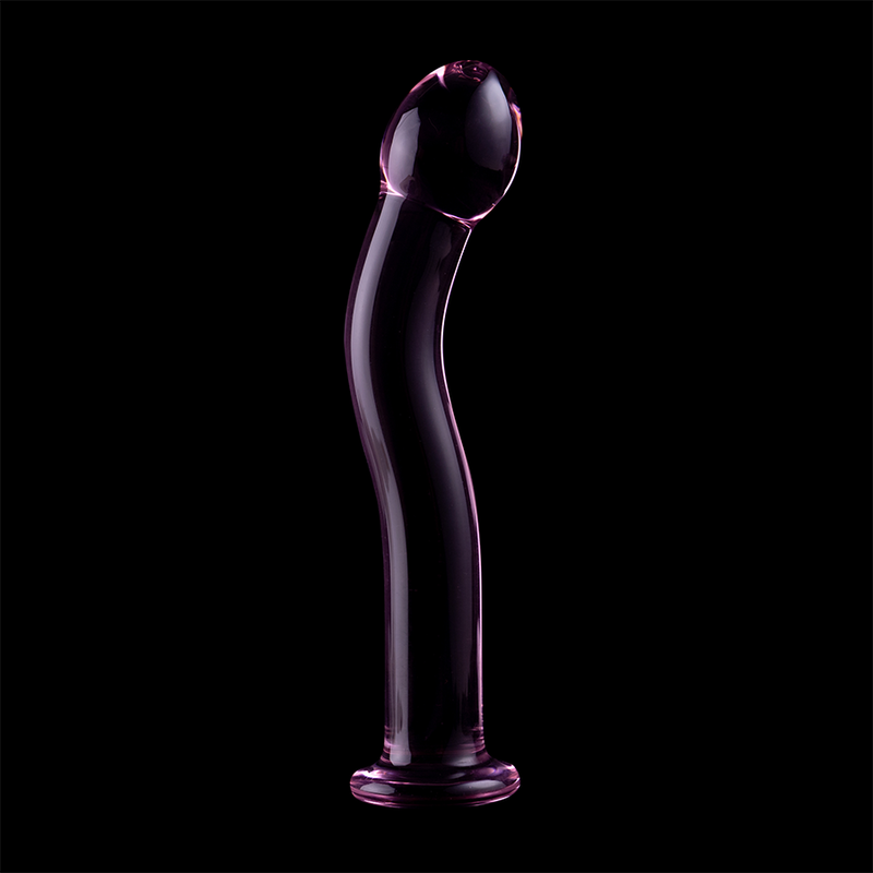 NEBULA SERIE VON IBIZA - MODELL 18 DILDO BOROSILIKATGLAS KLAR 18,5 CM -O- 3,5 CM