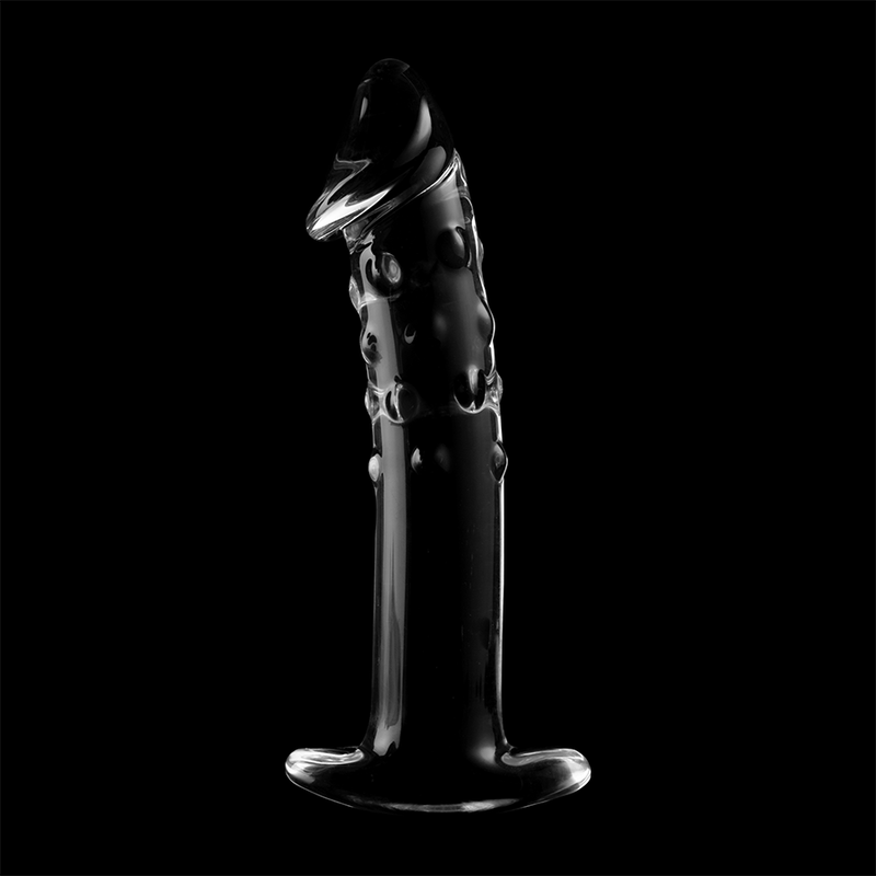 NEBULA SERIE VON IBIZA - MODELL 19 DILDO BOROSILIKATGLAS KLAR 18,5 CM -O- 4 CM