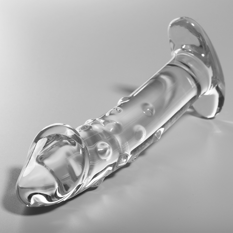 NEBULA SERIE VON IBIZA - MODELL 19 DILDO BOROSILIKATGLAS KLAR 18,5 CM -O- 4 CM