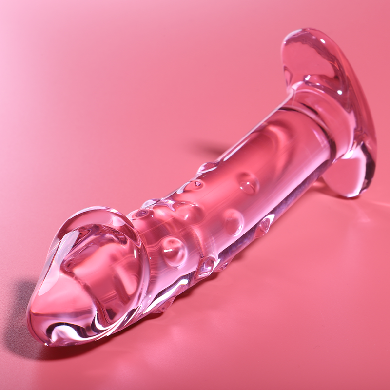 NEBULA SERIE VON IBIZA - MODELL 19 DILDO BOROSILIKATGLAS KLAR 18,5 CM -O- 4 CM