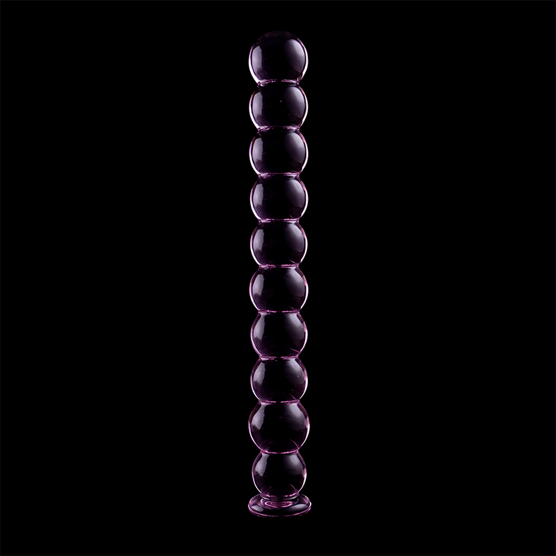 SERIE NEBULA BY IBIZA - MODELLO 22 DILDO VETRO BOROSILICATO TRASPARENTE 21,5 CM -O- 2,5 CM