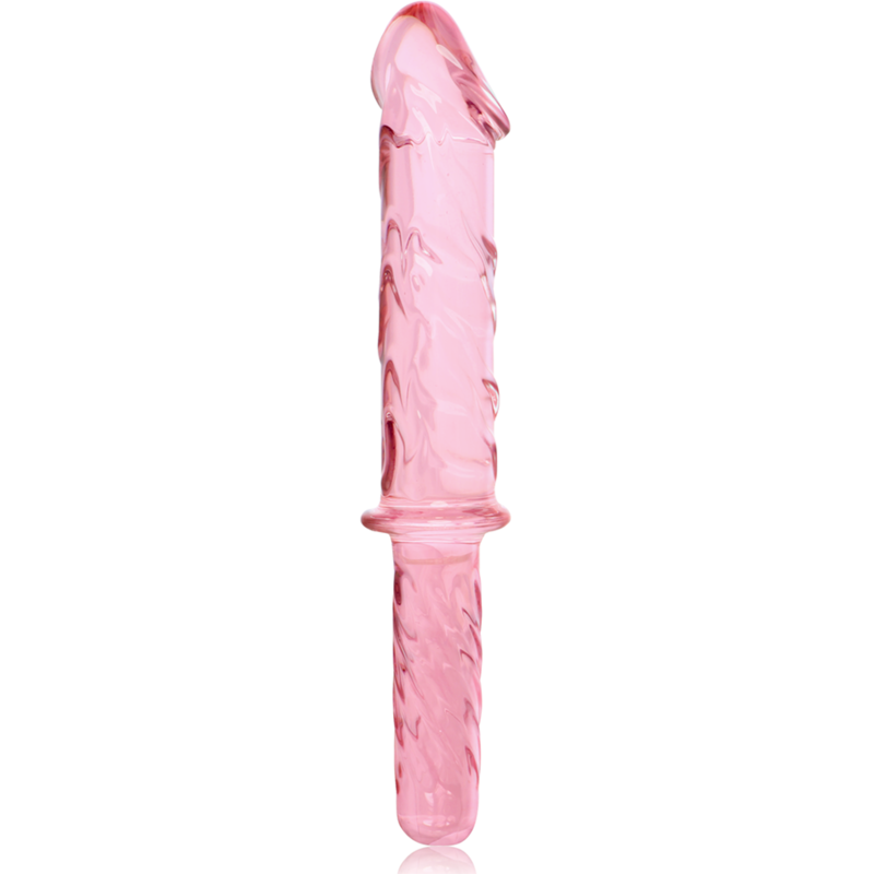 NEBULA SERIE VON IBIZA - MODELL 24 DILDO BOROSILIKATGLAS KLAR 28,5 CM -O- 5 CM