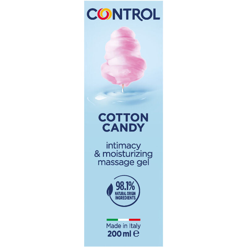 CONTROL - ZUCKERWATTE MASSAGEGEL 3 IN 1 200 ML