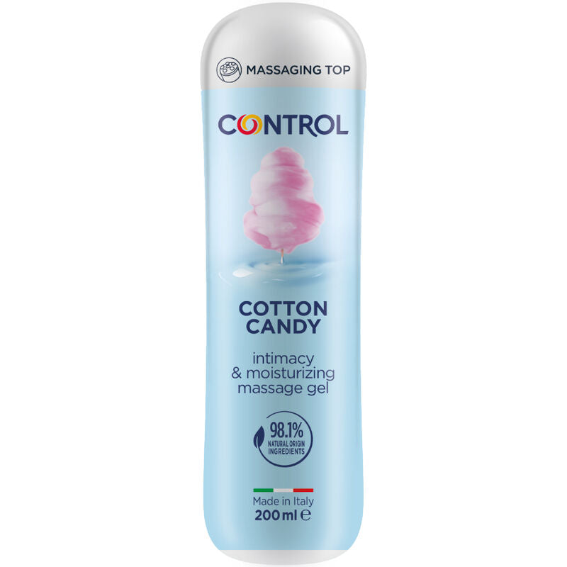 CONTROL - ZUCKERWATTE MASSAGEGEL 3 IN 1 200 ML