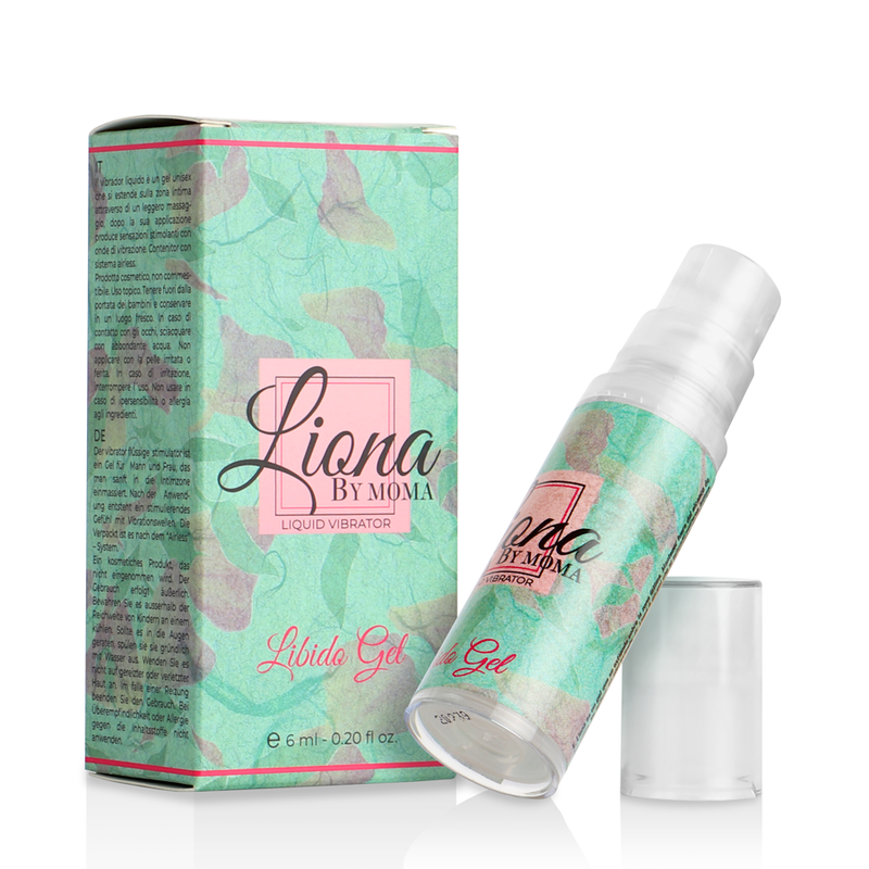 LIONA BY MOMA - LIQUIDO VIBRATORE GEL LIBIDO 6 ML