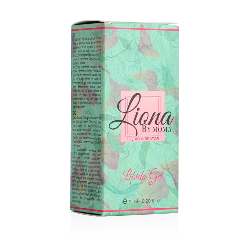 LIONA BY MOMA - LIQUIDO VIBRATORE GEL LIBIDO 6 ML